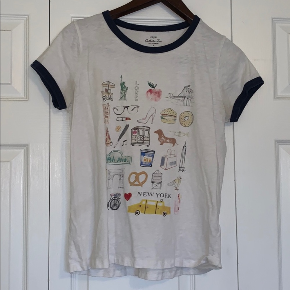 J Crew New York tee